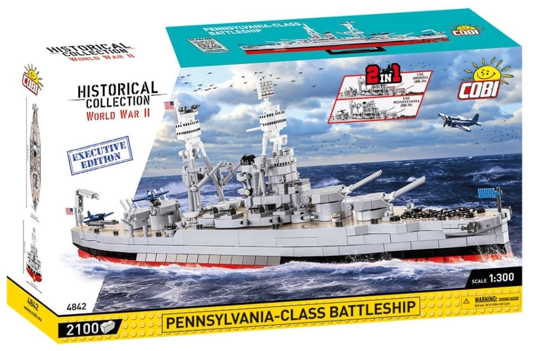 COBI WW2 – L’USS PENNSYLVANIA dévoilé !