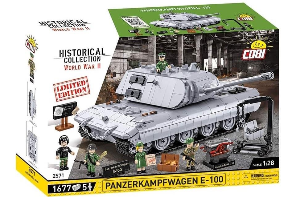 Cobi dévoile le set 2572 E-100 Limited Edition