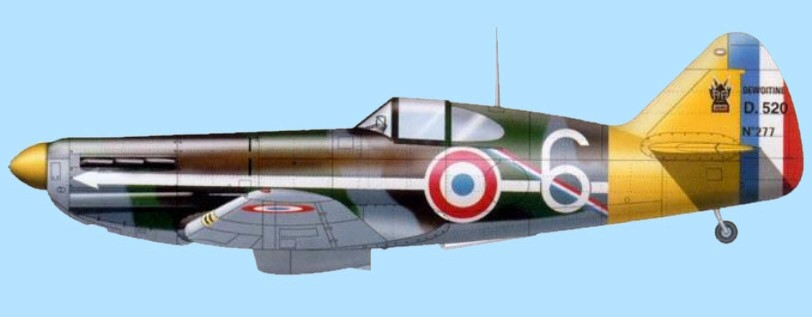 COBI WW2 – Un nouveau Dewoitine D.520 en 2022