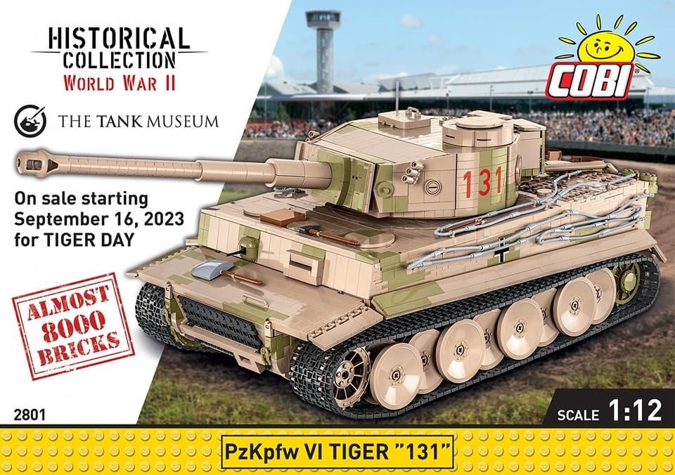 Officialisation du nouveau Pz VI Tigre « 131 » à l’échelle 1/12ème