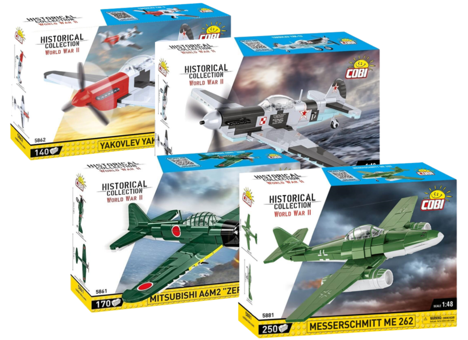 Cobi développe sa gamme de « Warbirds » au 1/48ème !