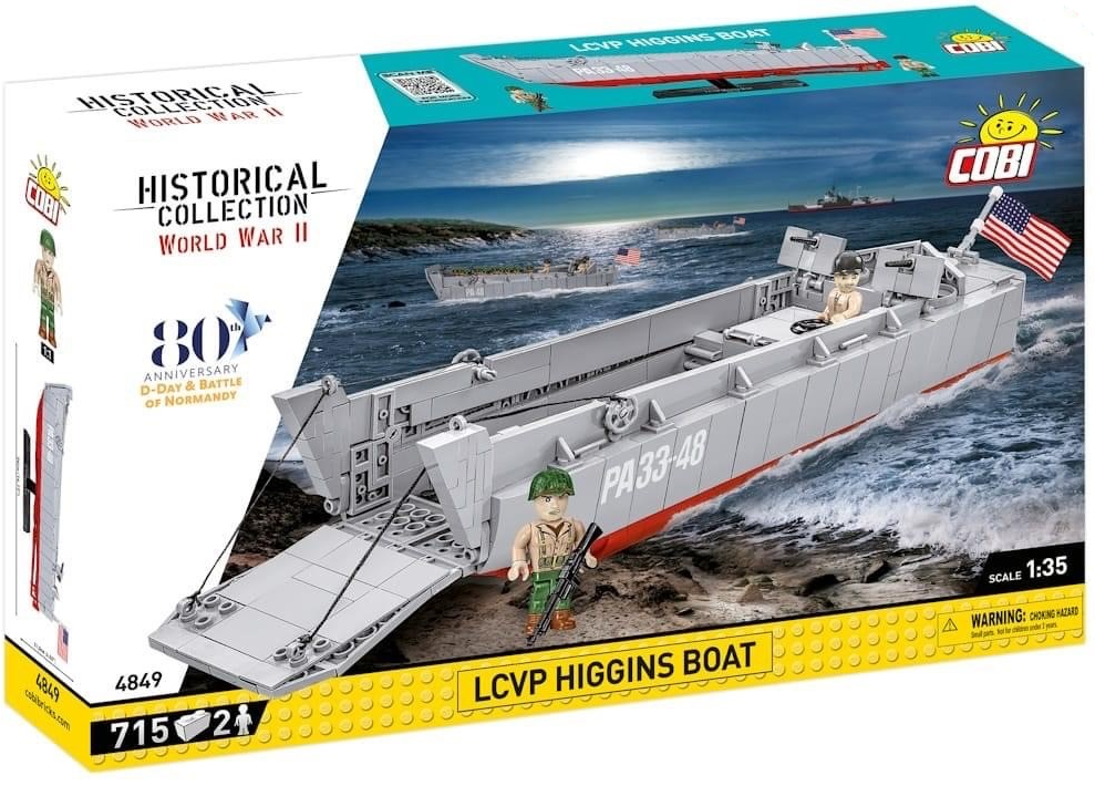 Cobi dévoile une nouvelle version du LCVP pour les 80 ans du D-day