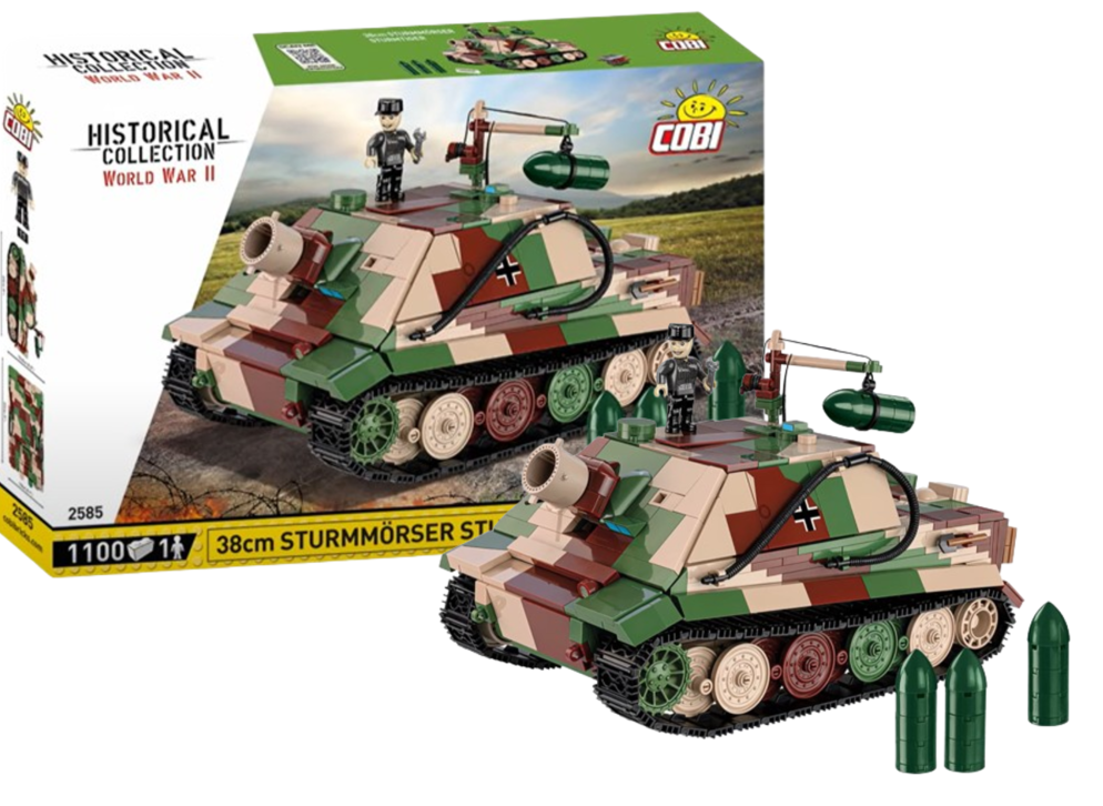 Nouveauté 2024 : le set 2585 38cm Sturmmörser Sturmtiger
