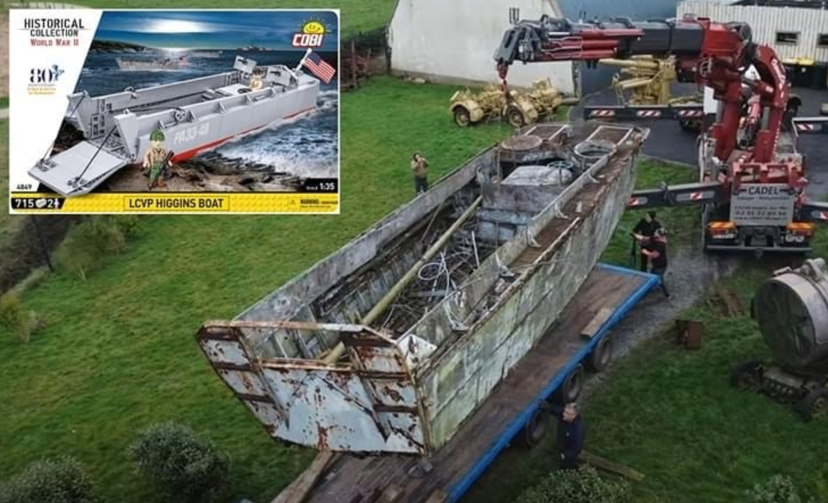 Partenariat Cobi et Youtube pour sauver la LCVP d’Omaha Beach