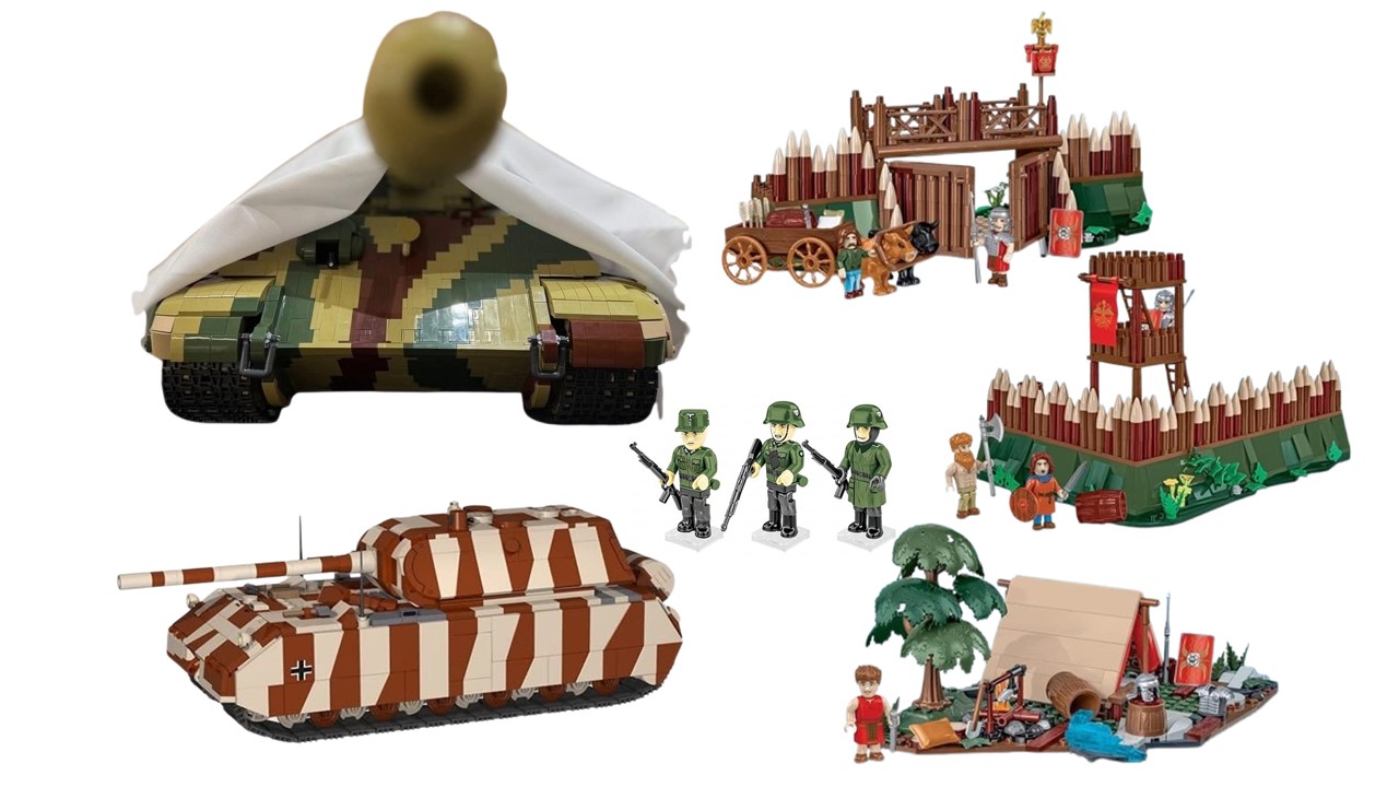 Nouveautés 2025 (Panzer VIII Maus, Königstiger, IMPERIUM ROMANUM)