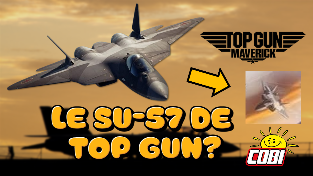 Le Sukhoi Su-57 Felon du film TOP GUN Maverick chez cobi en 2025?